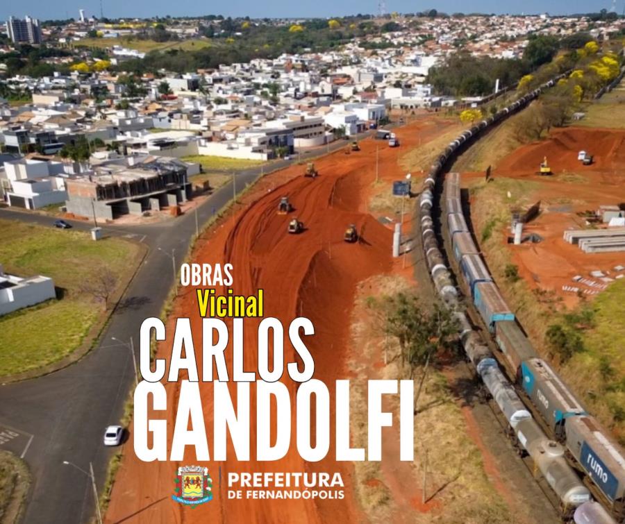 Obra de duplicação da vicinal Carlos Gandolfi segue em ritmo acelerado