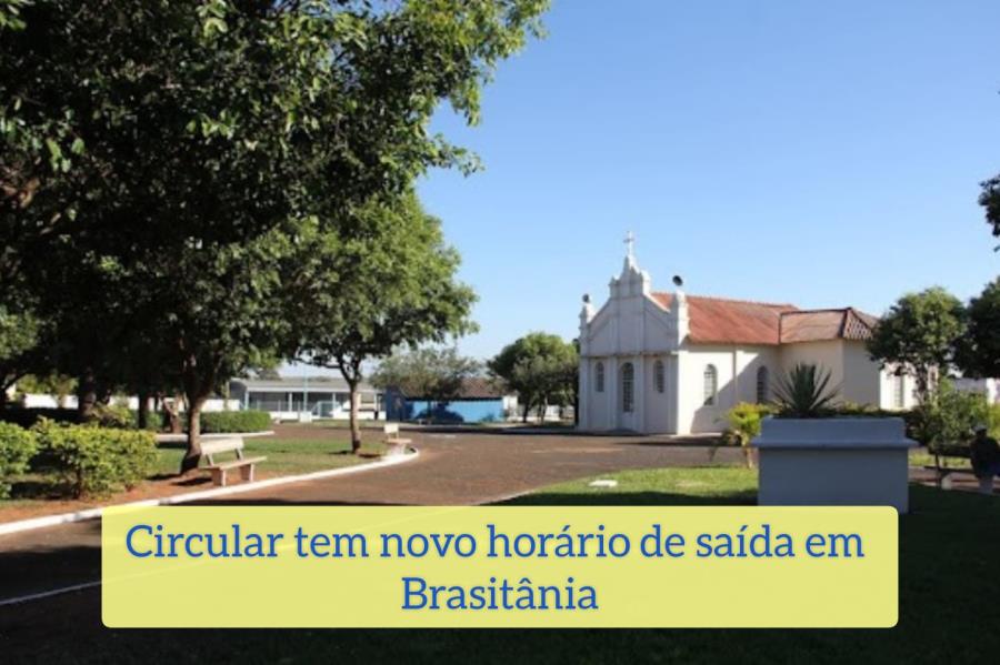 Circular tem novo horário de saída em Brasitânia 