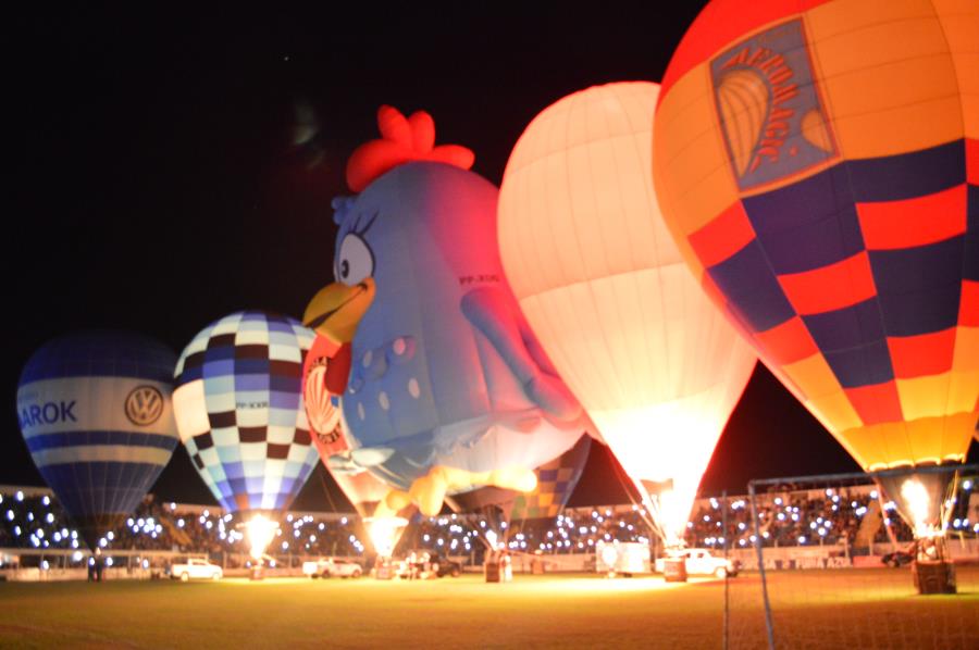 Festival de Balonismo: ‘Night Glow’ é confirmada para evento em Fernandópolis