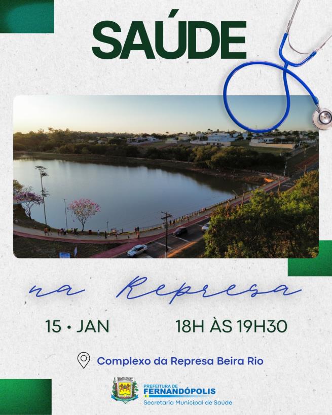 Prefeitura realiza 2ª edição do Saúde na Represa