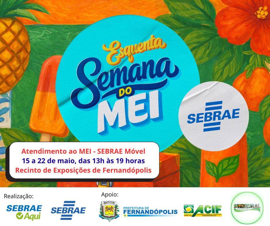 SEBRAE terá unidade móvel na Expô para atendimento aos MEIs
