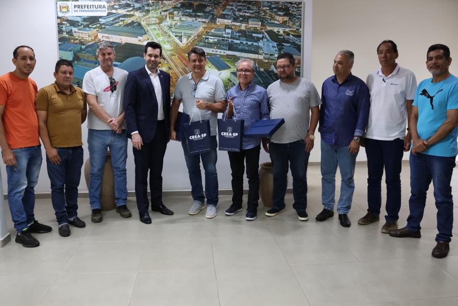 CREA-SP e Prefeitura firmam parceria para ações cooperadas em Fernandópolis