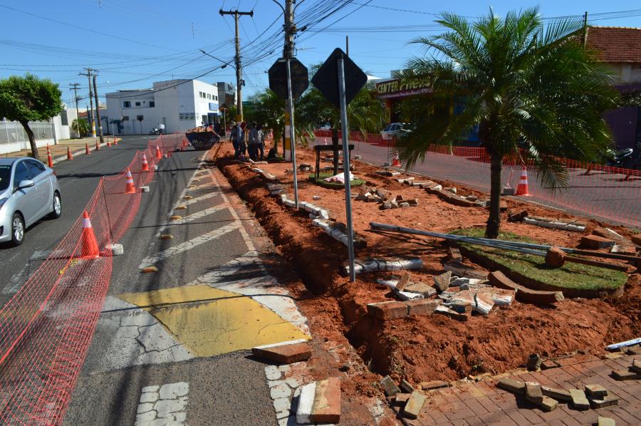 Iniciada a obra de revitalização da avenida Expedicionários Brasileiros
