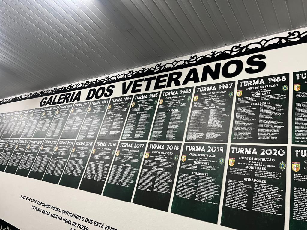 Tiro de Guerra inaugura Galeria dos Veteranos