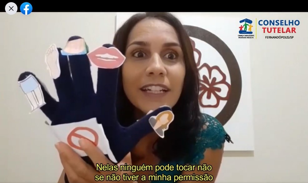 Conselho Tutelar faz campanha contra a violência sexual infantil