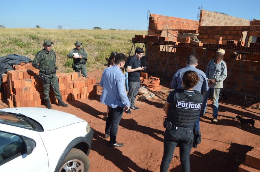 Operação conjunta combate os loteamentos clandestinos em Fernandópolis