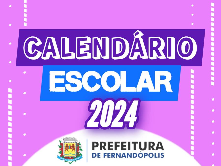 Rede Municipal de Educação apresenta calendário escolar de 2024