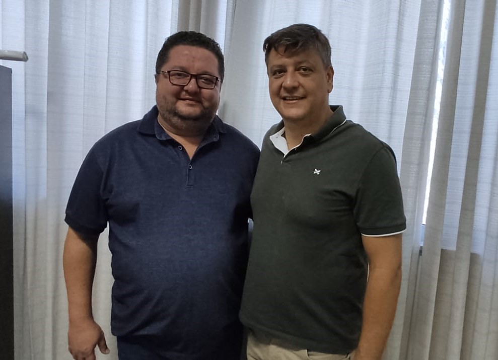 Prefeito de Fernandópolis visita presidente da Câmara de Vereadores