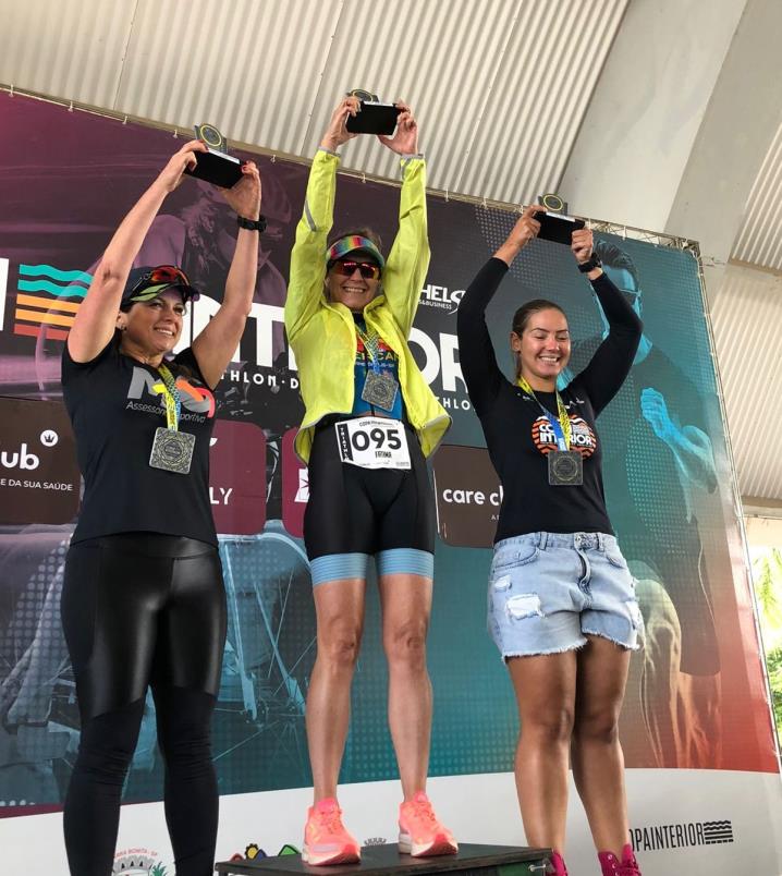  Atleta fernandopolense é campeã de Triathlon na cidade de Itatiba