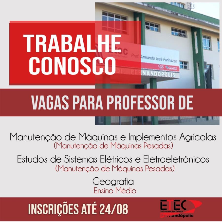 *** PROCESSO SELETIVO "ETEC" ***