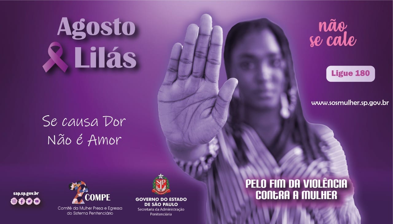  CAEF promove em Fernandópolis a campanha ‘Agosto Lilás – Não se Cale’ 