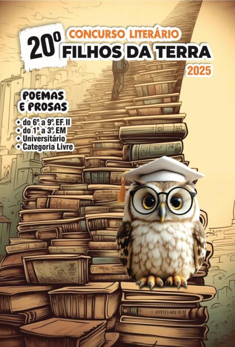 Premiação do 20º Concurso Literário “Filhos da Terra” será nesta quarta, 26