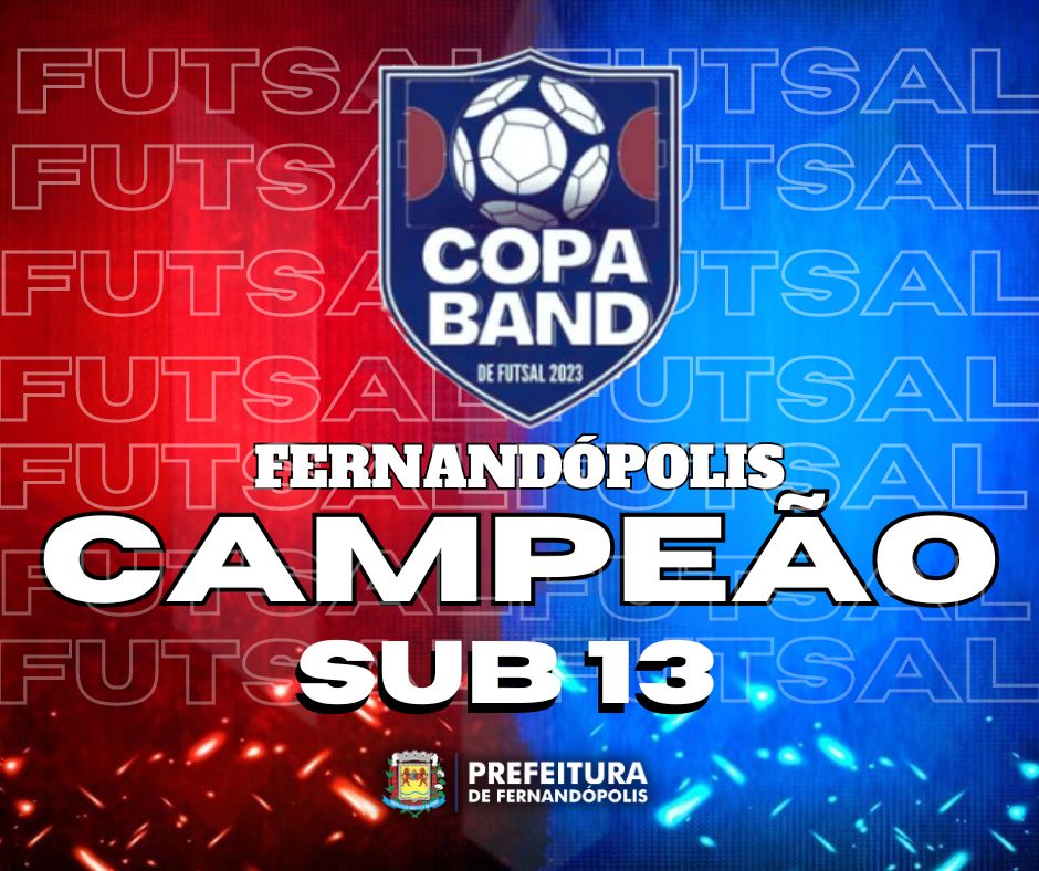 Futsal sub13 de Fernandópolis é campeão da 'Copa AME' - Prefeitura de  Fernandópolis