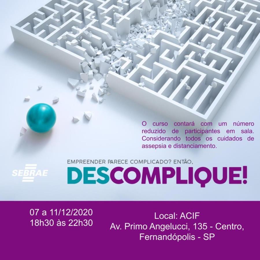 Sebrae abre inscrição para curso sobre gestão empresarial