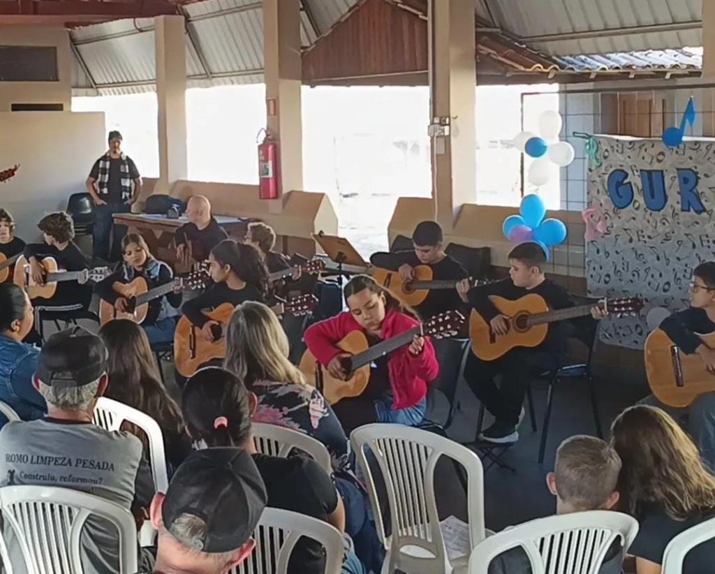 Projeto Guri realiza audição de encerramento do segundo semestre