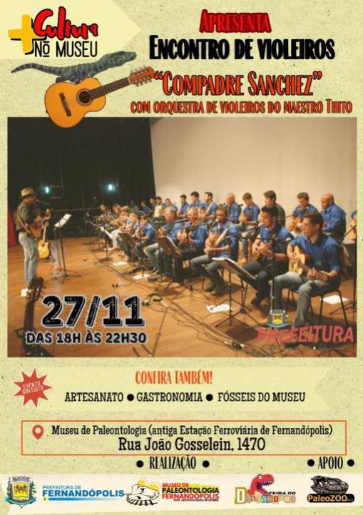 Encontro de Violeiros terá apresentação da Orquestra do Maestro Thito