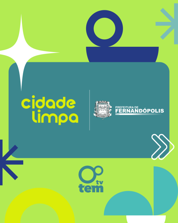 Parceria com a TV Tem traz “Cidade Limpa” a Fernandópolis