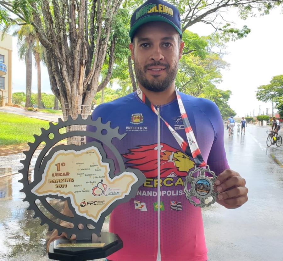 Ciclista fernandopolense é campeão da Copa São Paulo