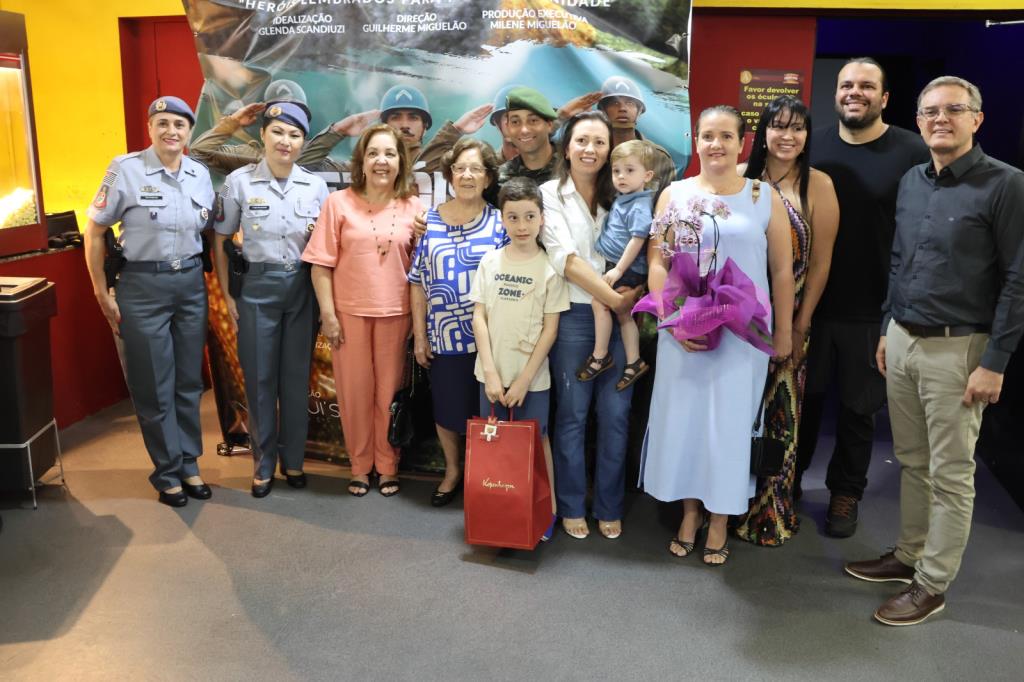 “Heróis Expedicionários” provoca emoção em cinema do Shopping