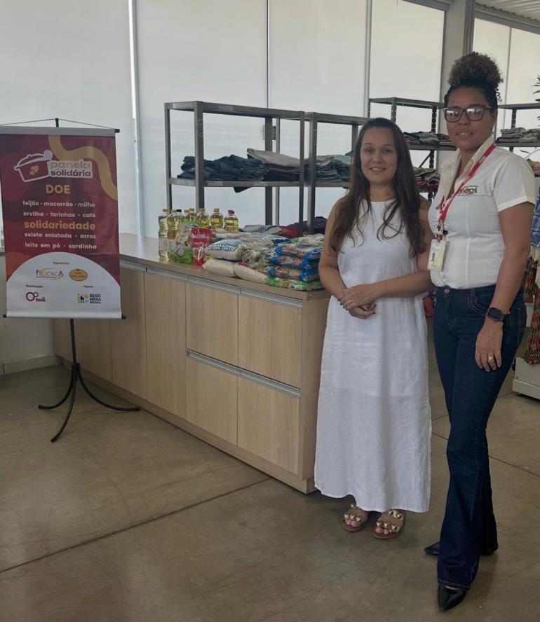 Fundo Social recebe doações arrecadadas pelo programa “Panela Solidária”