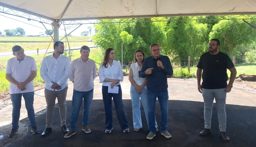 Prefeitura inaugura obra de ligação entre Brasilândia e Santa Adélia