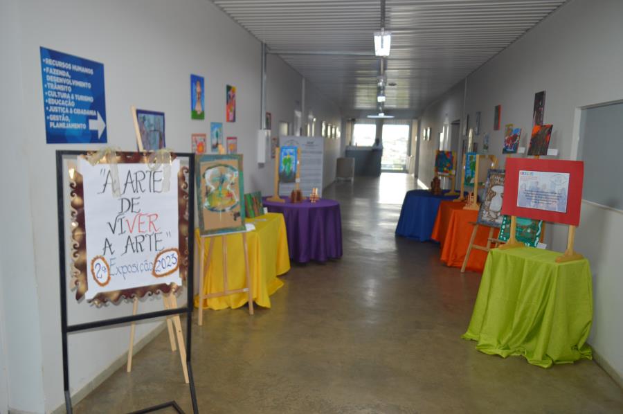 ADVF promove Exposição de Artes no Paço Municipal  