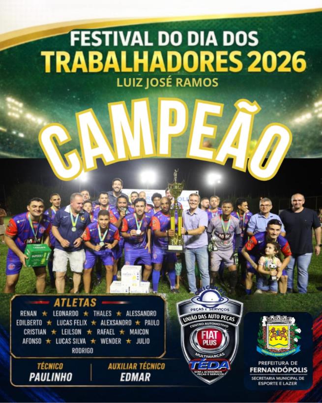 Final da Copa do Trabalhador tem grande público e time bicampeão