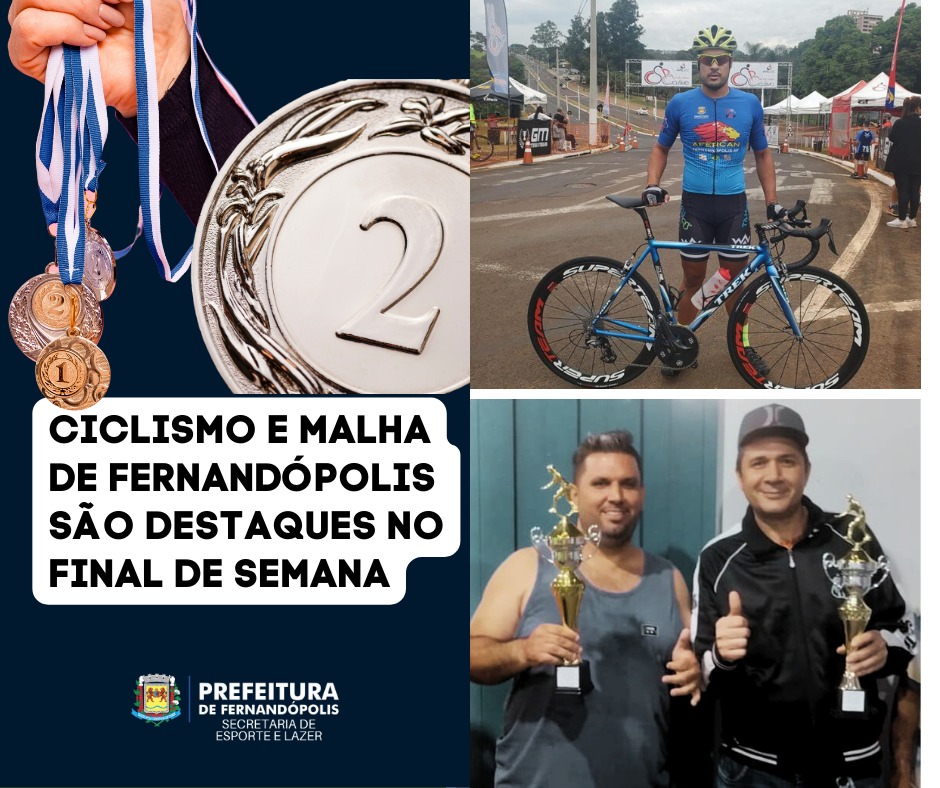 Ciclismo e Malha de Fernandópolis são destaques no final de semana