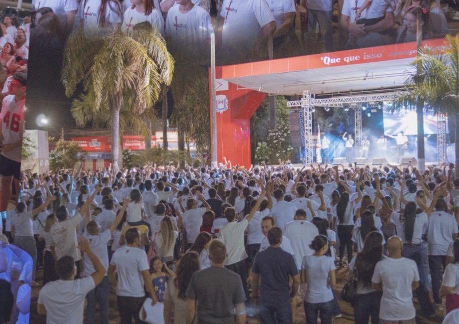 12ª Marcha de Oração reúne multidão e emociona Fernandópolis durante comemorações dos 87 anos da cidade