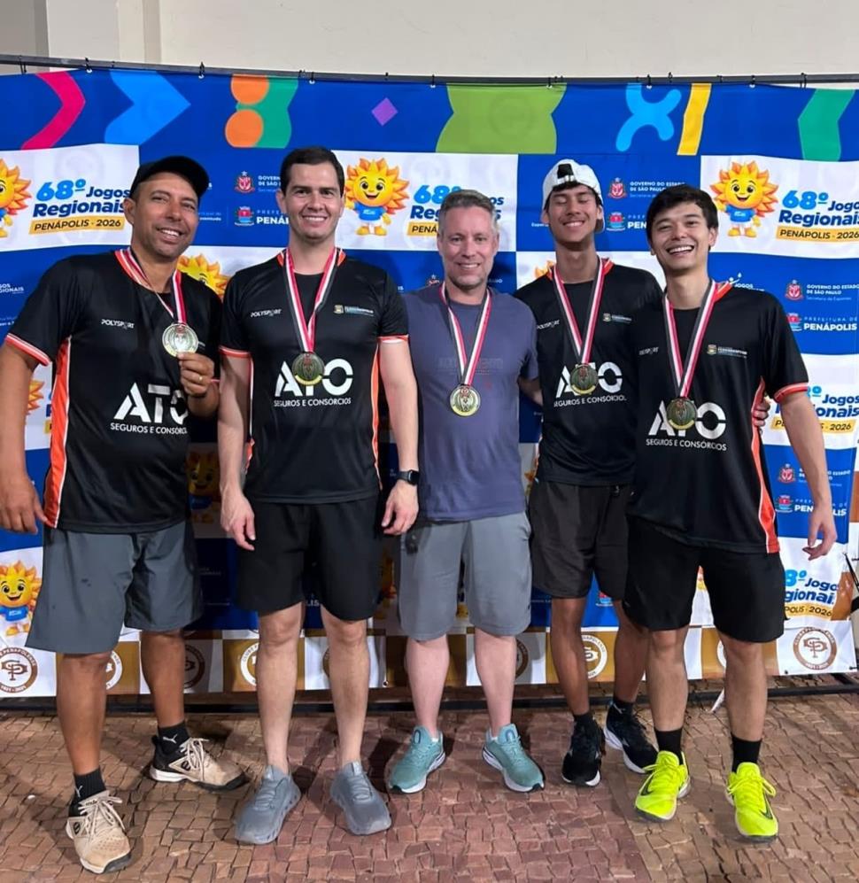 Fernandópolis conquista ouro no tênis e mais quatro medalhas nos Jogos Regionais