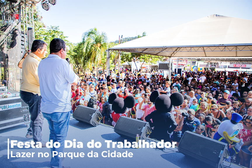 Domingo é marcado por muita diversão na ‘Festa do Dia do Trabalhador’