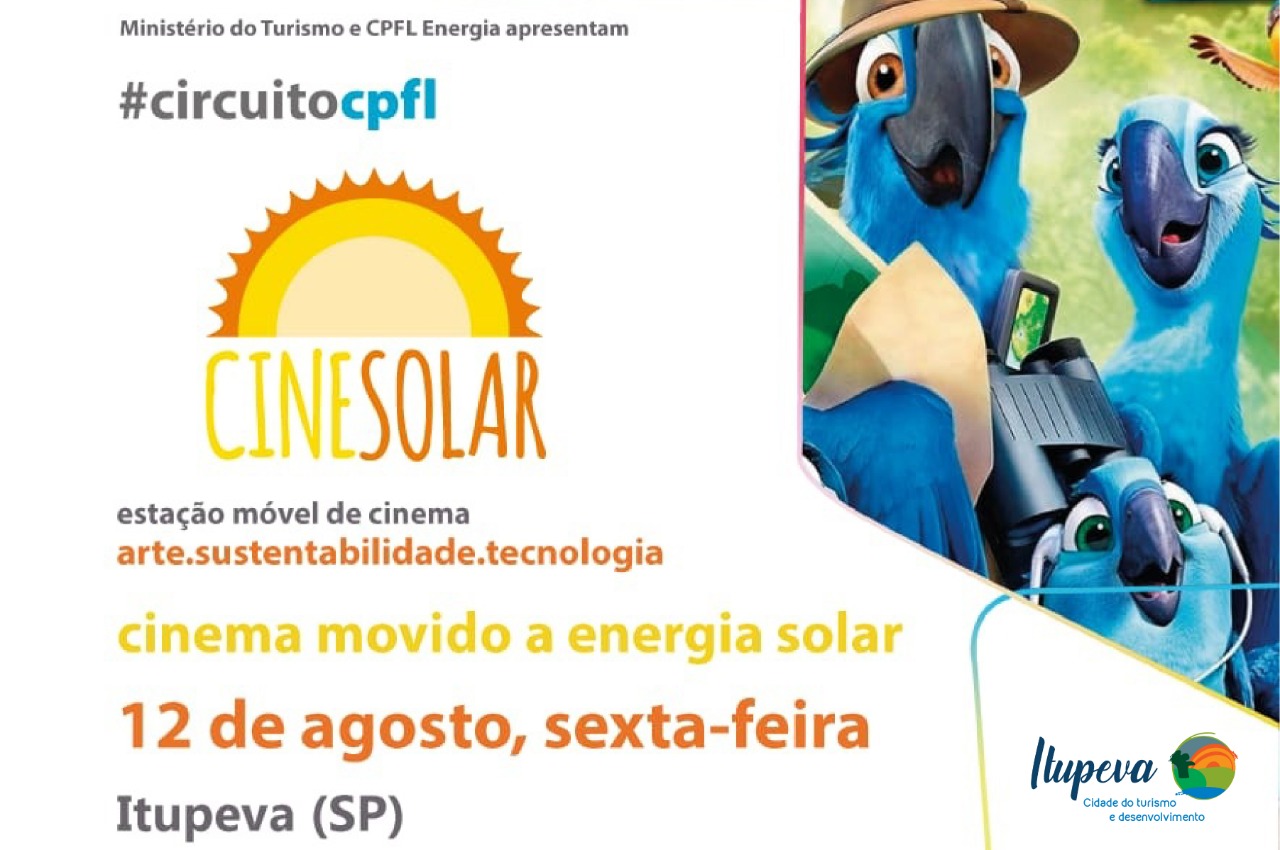 Com entrada gratuita, Cinesolar será atração no Parque da Cidade