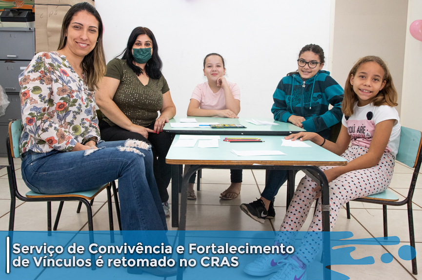 CRAS retoma atividades coletivas do ‘Serviço de Convivência e Fortalecimento de Vínculos'