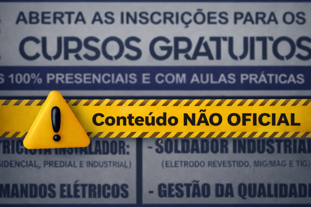 Prefeitura alerta sobre anúncios falsos de cursos gratuitos vinculados ao Município