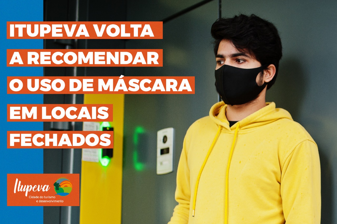 Comitê Técnico de Enfrentamento à Covid recomenda uso de máscara em locais fechados