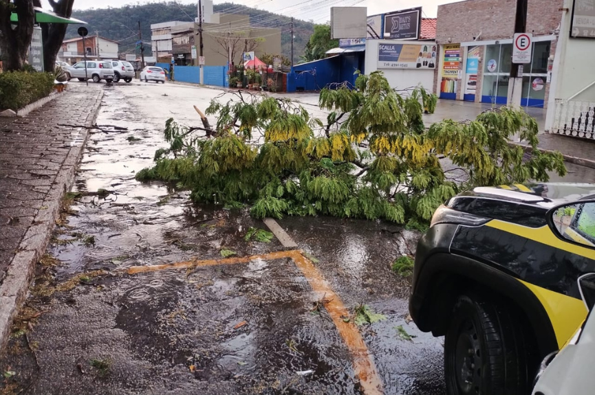 Servidores da Prefeitura estão mobilizados após fortes ventos em Itupeva