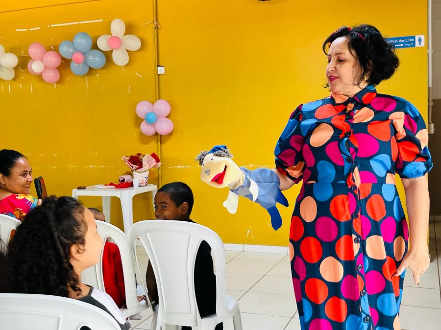 CRAS promovem contação de histórias na Semana Mundial do Brincar