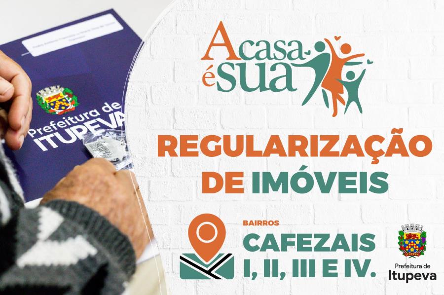 Prefeitura anuncia Regularização Fundiária nos bairros Cafezal I, II, III e IV