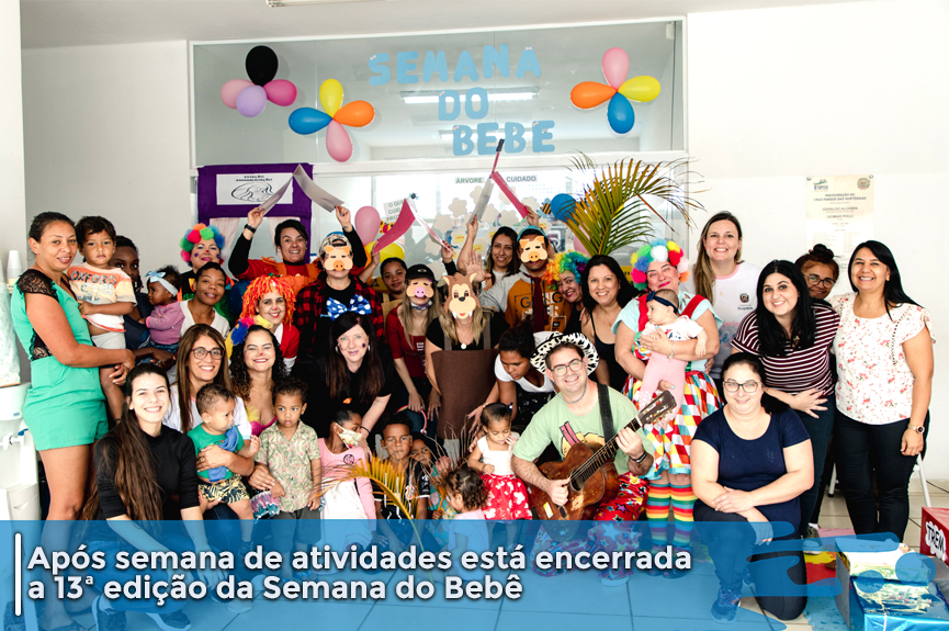 Semana do Bebê: 13ª edição é encerrada após cinco dias de mobilização pela cidade