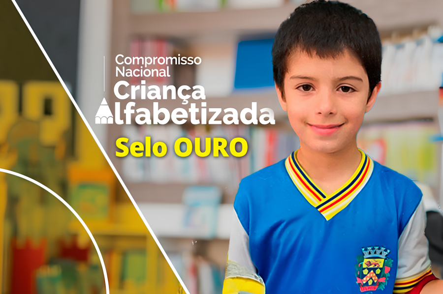 Itupeva conquista Selo Ouro do Compromisso Nacional Criança Alfabetizada