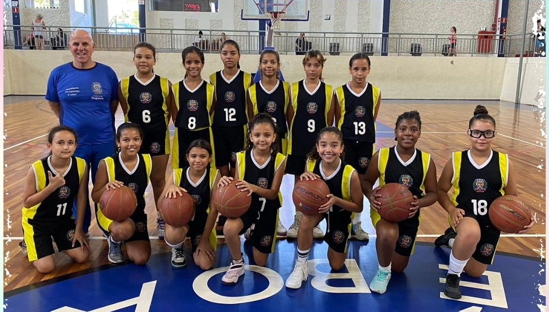 Sub-12 feminino de Itupeva brilhou em Festival de Basquete no sábado, 4