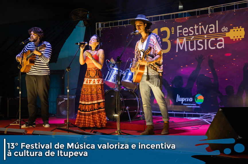 ‘Duestesia e Hugo Branquinho’ vencem o 13° Festival de Música de Itupeva