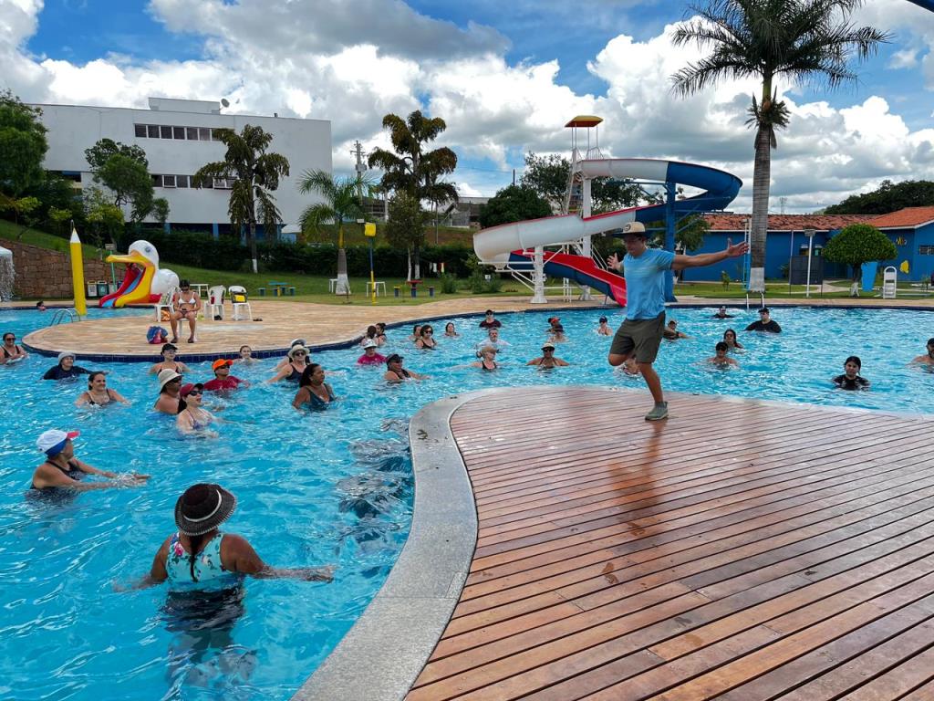Prefeitura de Itupeva retoma aulas de hidroginástica na Piscina Municipal