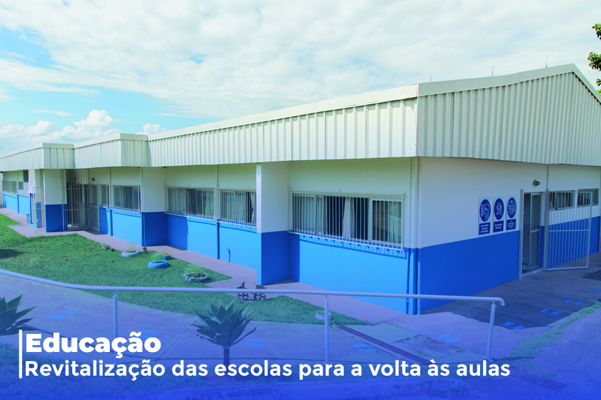 Prefeitura mantém cronograma de melhorias escolas municipais; confira o que foi feito