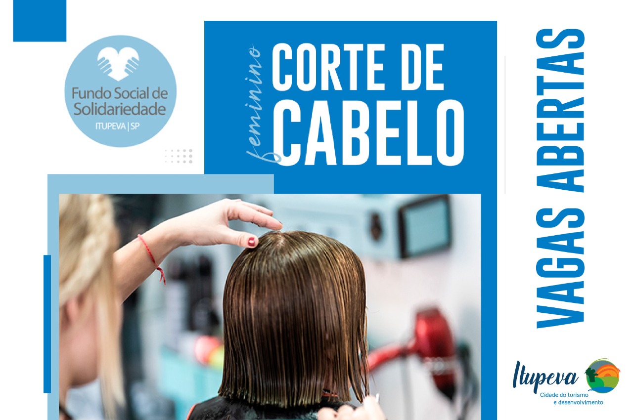 Fundo Social de Solidariedade oferece serviço gratuito de corte de cabelo feminino