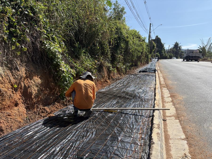 Via Estevão Poli e trecho da Avenida Guanabara serão interditadas para finalização da pavimentação