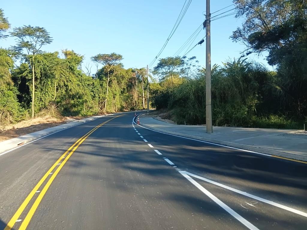 Prefeitura finaliza obras de pavimentação na Via Paschoal Vicentini