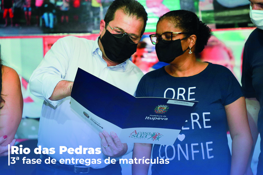 Programa ‘A Casa é Sua’ entrega mais 72 matrículas no Rio das Pedras