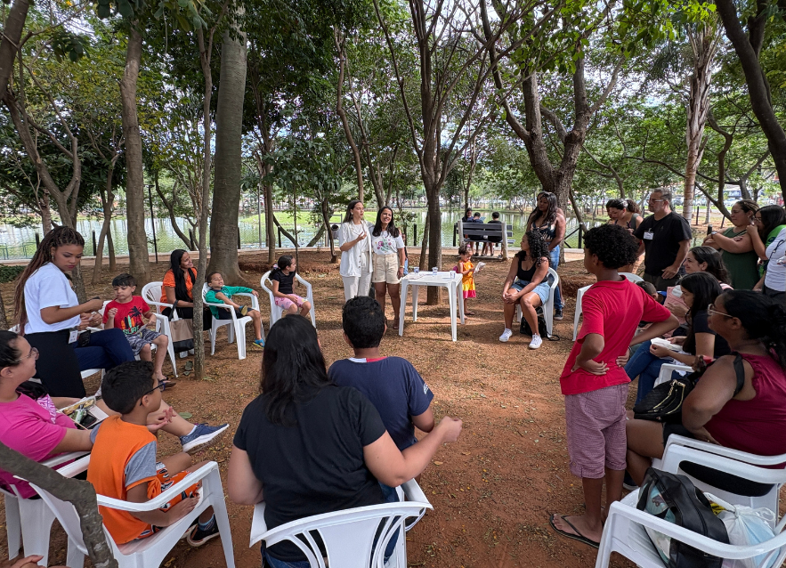 Mães tiveram dia especial com homenagem e atividades no Parque da Cidade