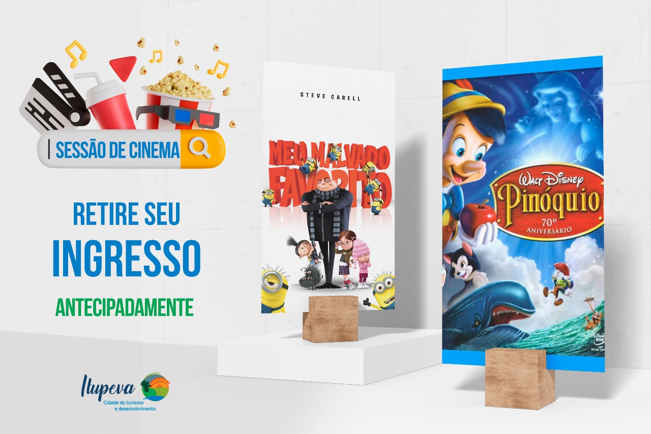 Meu Malvado Favorito e Pinóquio estão em cartaz no Cine Teatro; confira programação